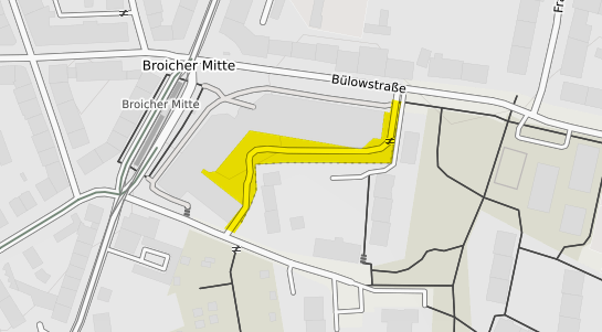 Immobilienpreisekarte Mülheim an der Ruhr Mitte